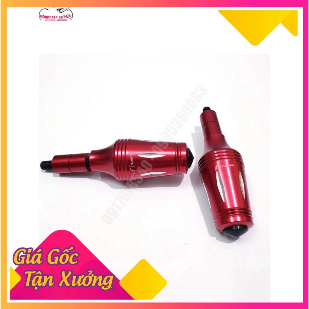 CHỐNG ĐỔ SAU RIZOMA / BIKER 1 CẶP (NHIỀU MÀU) (Ảnh Sp thật)