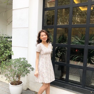 Váy hoa bảy mảnh