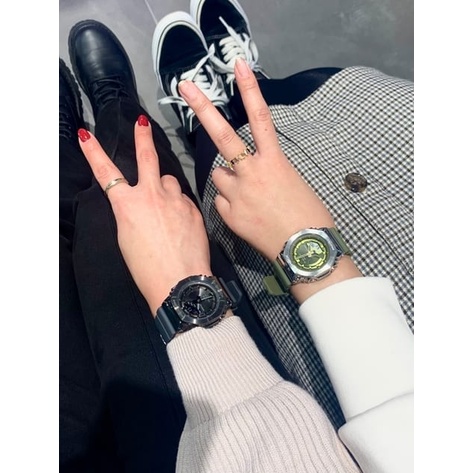 Đồng hồ unisex Casio G-Shock GM-S2100-3A chống va đập, chống nước 200m, hàng chính hãng