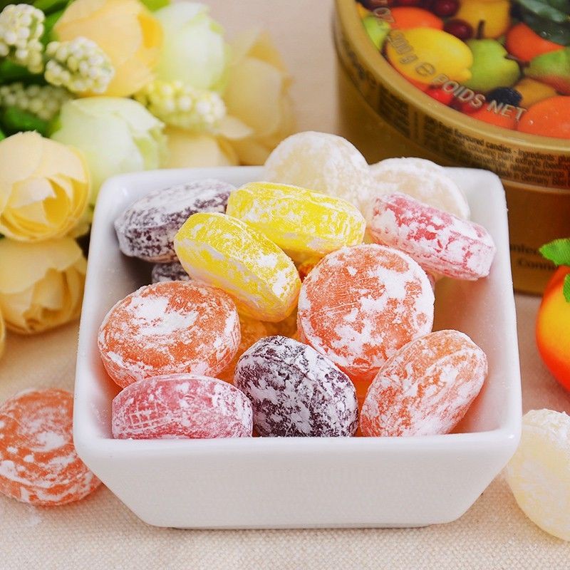 Kẹo bạc hà cam chanh trái cây nhiệt đới C&H Đức