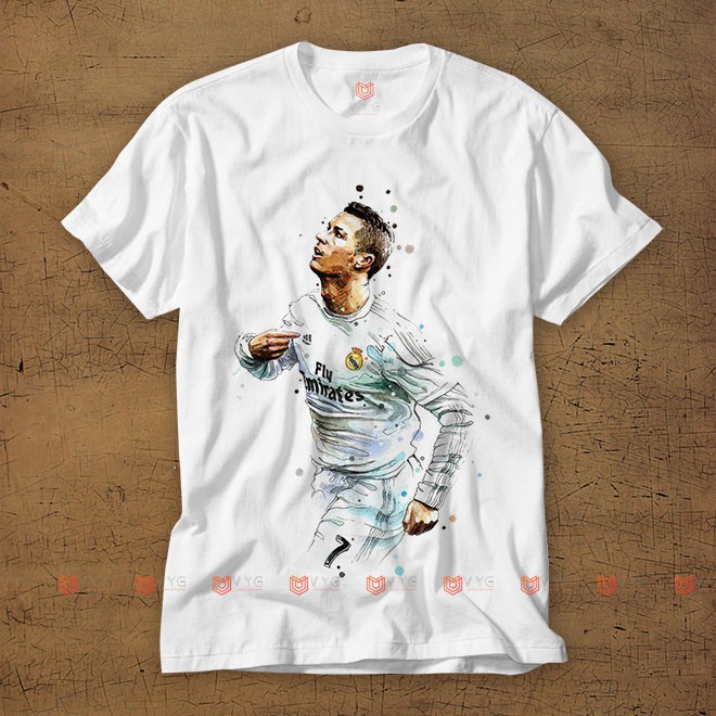 Áo Thun Cầu Thủ Ronaldo CR7 cho giới trẻ [Full Size]