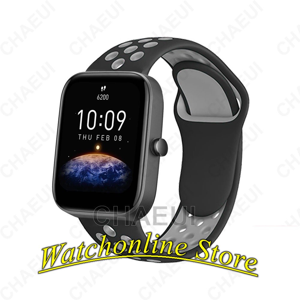 Dây Đeo 2 màu 20mm Cho Xiaomi Amazfit Bip 3 Bip 3 Pro Bip U Pro GTS3 GTS 2 Mini GTS 2e GTR 42mm
