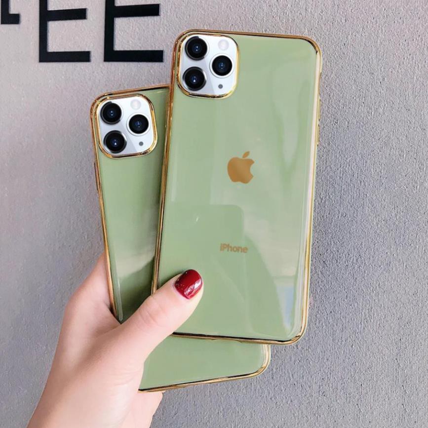 Ốp lưng iphone Logo Trái Tim Viền Mạ Vàng 6 6plus 6s 6plus 6 7plus  8 8plus x xs xs max 11 11 pro 11 promax tphcm