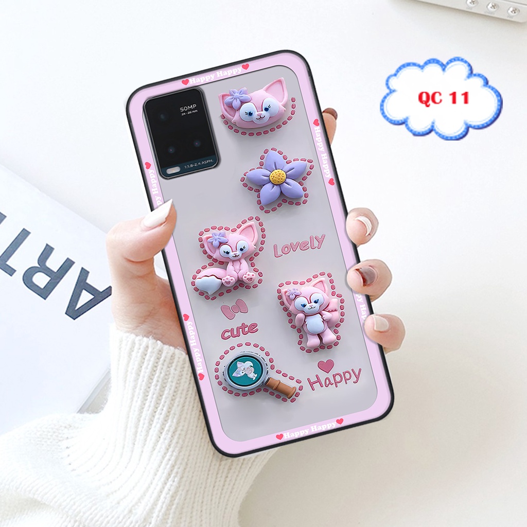 Ốp Vivo Y21 / Y21s / Y33s / Y22S in hình hoạt hình cute, dễ thương , đáng yêu
