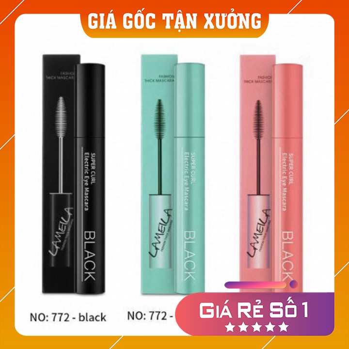 Mascara ♥️FREESHIP♥️ Mascara 3D Lâu Trôi Chống Nước Lameila Vỏ Cam Xanh Đen Giúp Mi Dày Và Dài