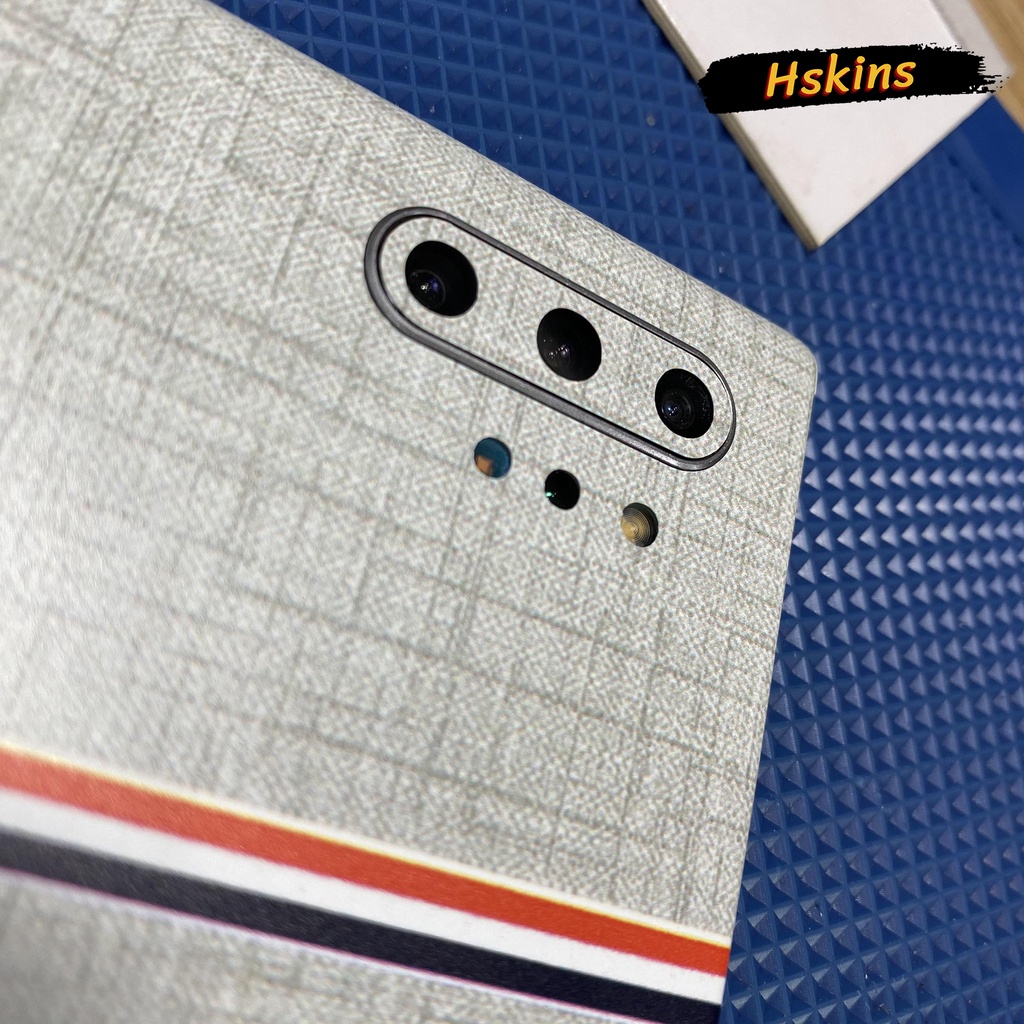 Miếng dán Skin Thom Browne Samsung Note 20 Ultra / Note 20 / Note 10 Plus / Note 10 / Note 9 / S22 Ultra / S22 Plus /S2S