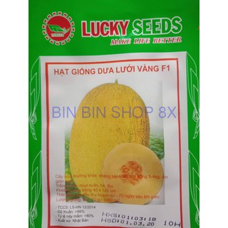 HẠT GIỐNG DƯA LƯỚI VÀNG - 10 HẠT