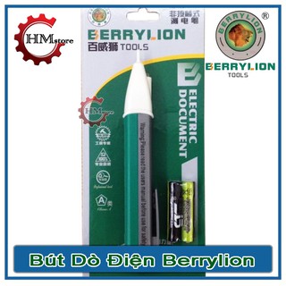 Bút thử điện âm tường Berrylion, dải đo 90v đến 1000v - Bút dò điện âm tường, dụng cụ điện, đo rò rỉ
