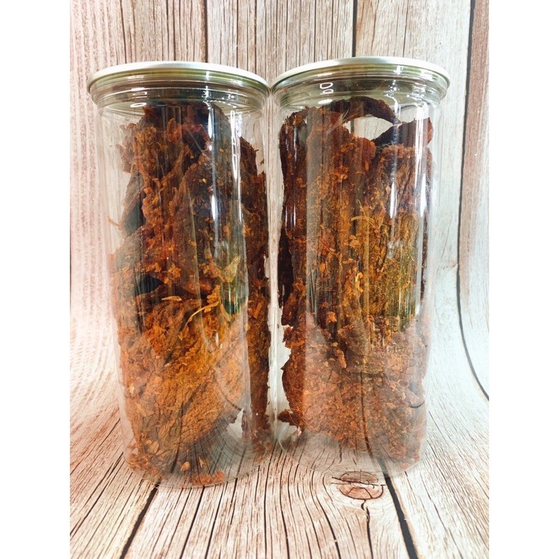 Khô Bò Miếng Mềm lon 300gram