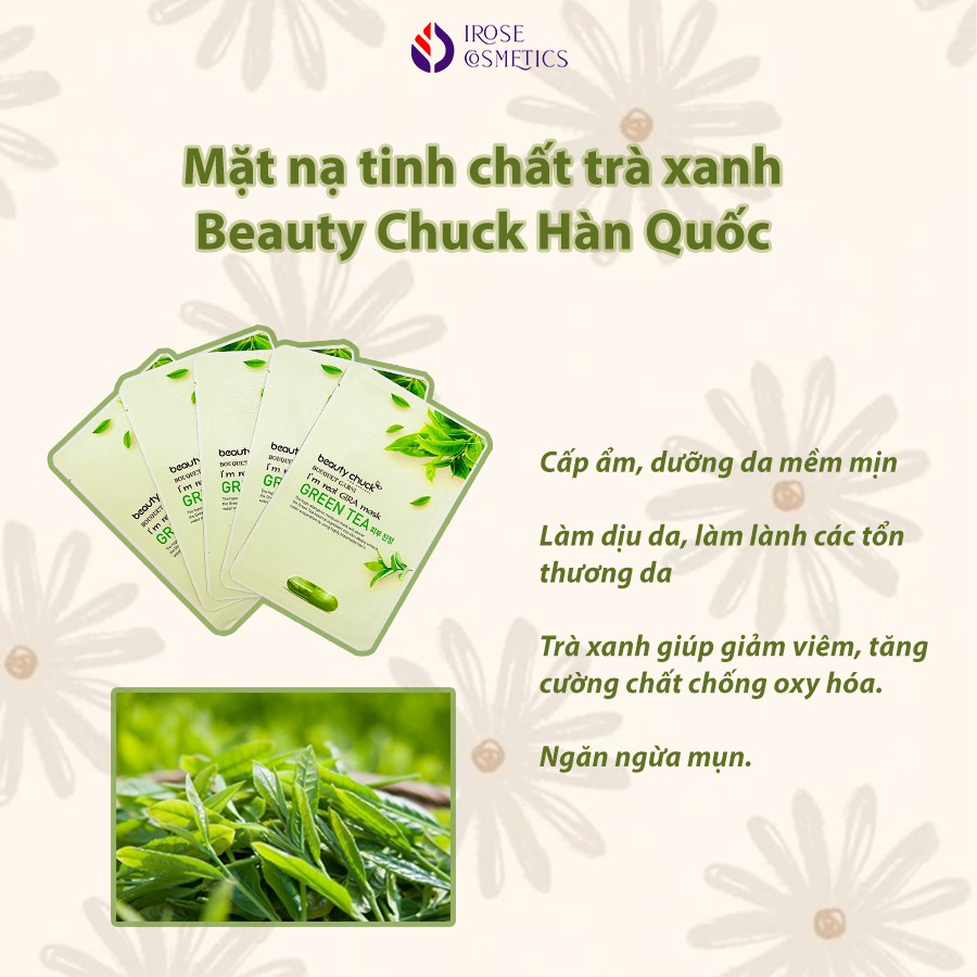 Mặt nạ dưỡng da Hàn Quốc cao cấp Beauty Chuck I'm Real Gira Mask 25g (miếng) IROSE-BEAMN | BigBuy360 - bigbuy360.vn
