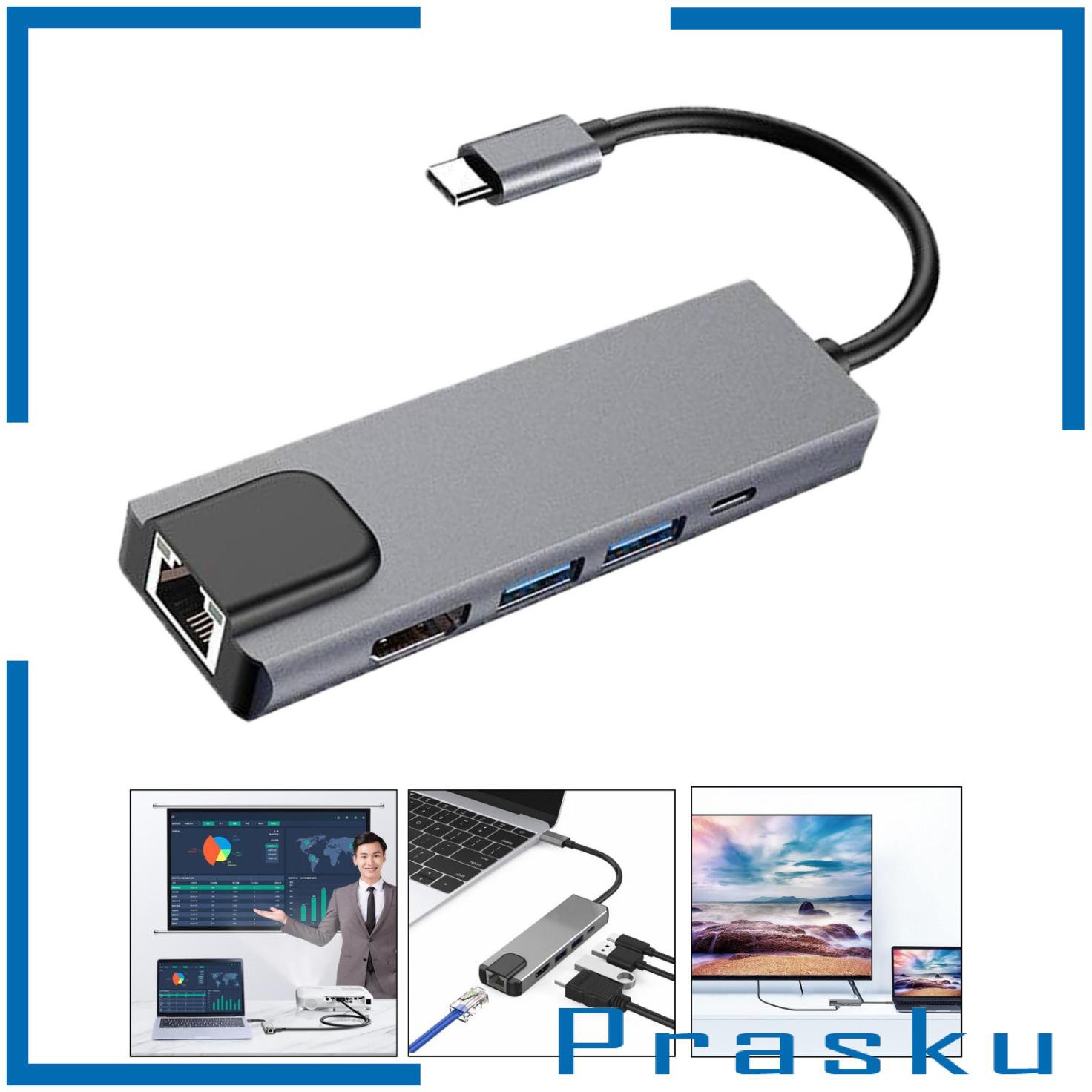 Cáp Mở Rộng 5 Trong 1 Usb Type-C Hub Usb 3.0 | BigBuy360 - bigbuy360.vn