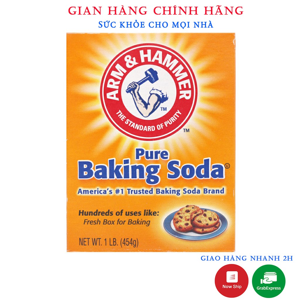 Bột Baking Soda Đa Năng Giúp Khử Mùi,Diệt Khuẩn,Tẩy Trắng Răng