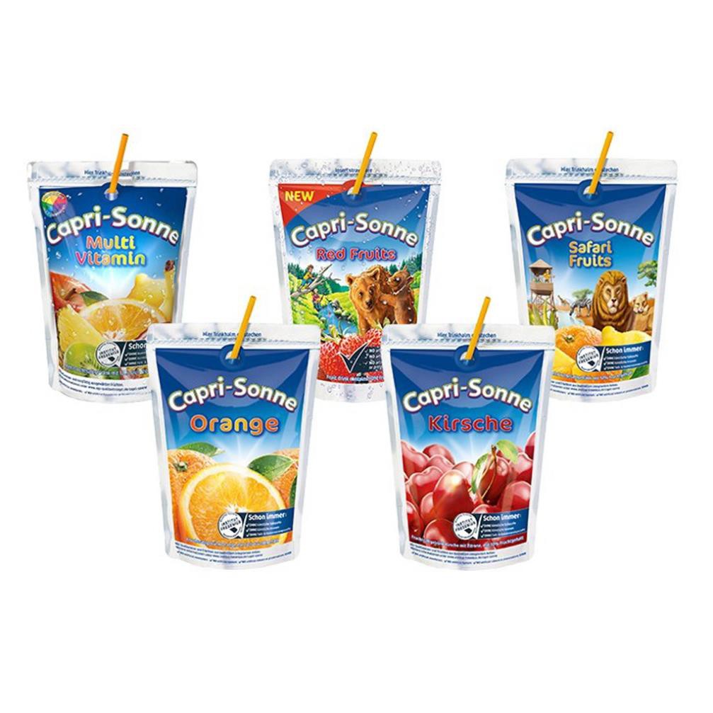 ( Bán sỉ ) Lốc 10 gói Nước trái cây Capri-Sun gói 200ml