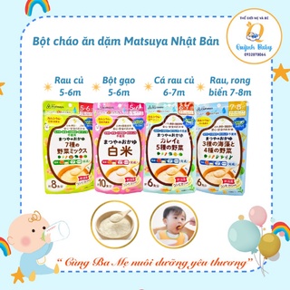 Bột cháo ăn dặm Matsuya nhật cho bé