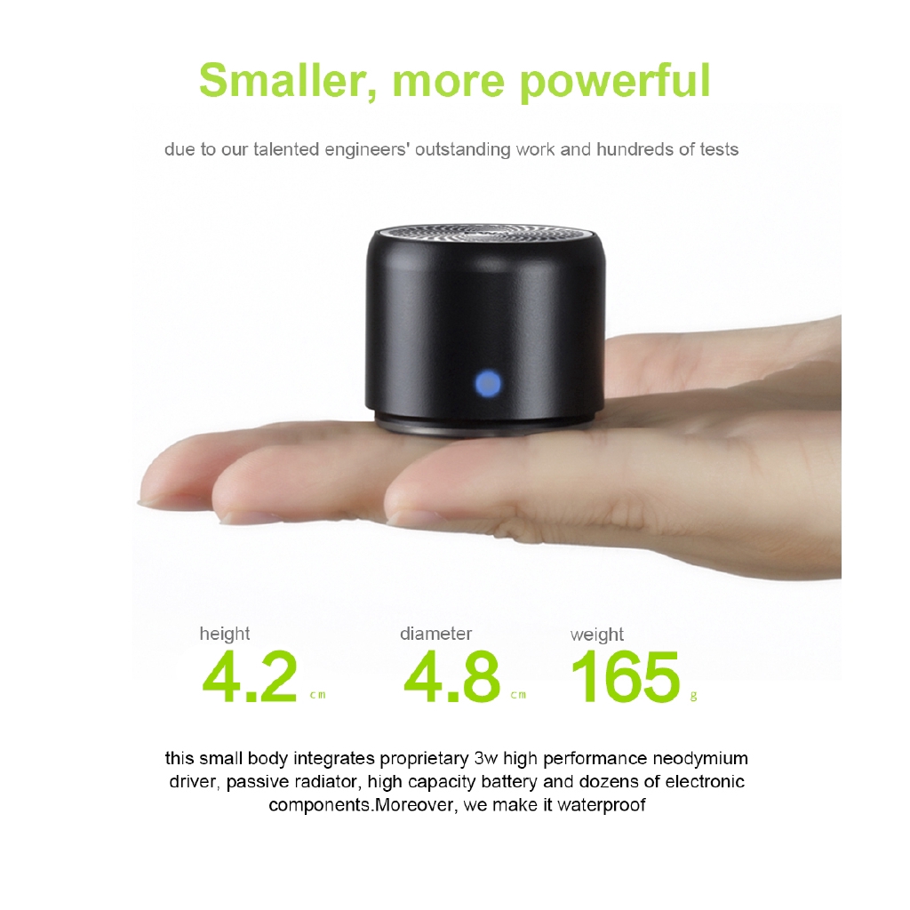Loa Bluetooth Chống Thấm Nước Ewa A106 Pro 2018