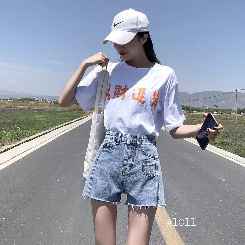 Quần đùi jean nữ thời trang Angel cao cấp mẫu mới OT 36