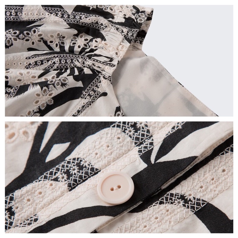 Đầm hoa thêu Seifini