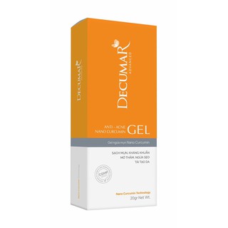 Gel ngừa mụn Nano Curcumin - Decumar