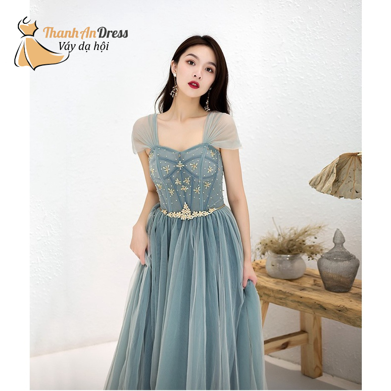 Váy dạ hội dự tiệc kỷ yếu đầm xòe công chúa xinh xỉu.