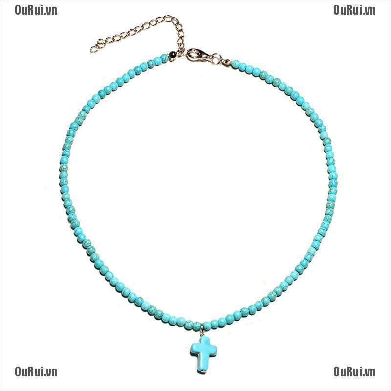 Vòng cổ choker Mặt Chữ Thập Thời Trang Dành Cho Nữ