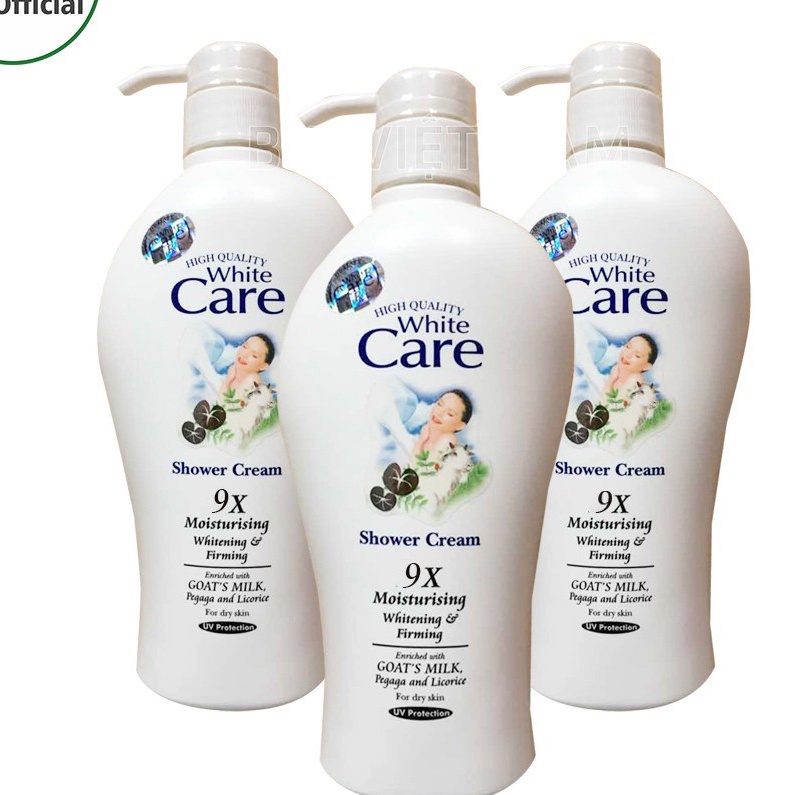 Sữa tắm dê White Care trắng mịn 1200ml - Sữa tắm Thái Lan chính hãng.