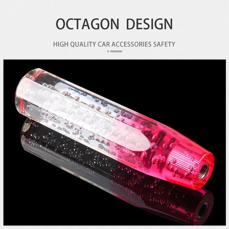 Núm Gạt Cần Số Xe Hơi Pha Lê Nhiều Màu Sắc Tự Động Thông Dụng 15CM