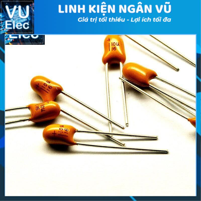Tụ Tantalum 104,105, 22P (Tụ Sứ Vàng)