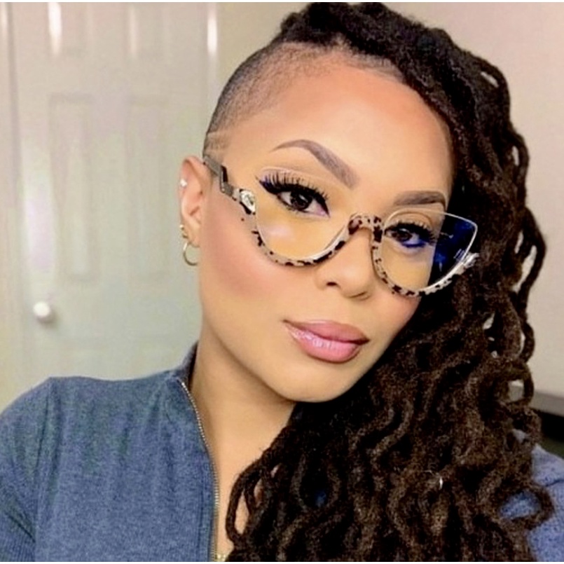 (KIQI-FASHION) COD Mắt Kính Chống Ánh Sáng Xanh Phong Cách Retro Thời Trang Cho Nam Nữ