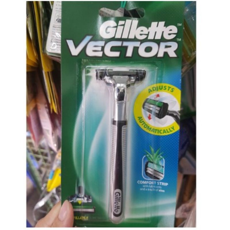 ( Chính hãng)Dao cạo râu Gillette Vector và lưỡi cạo