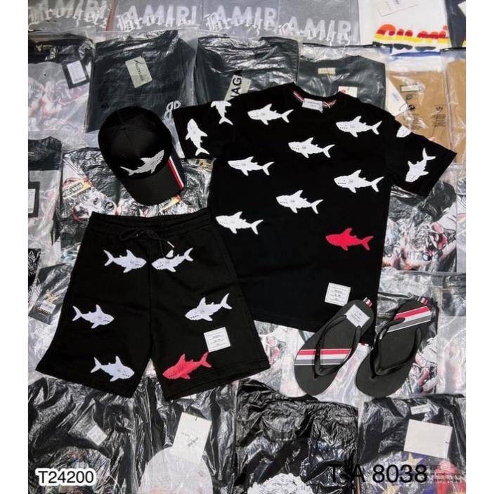 [Sẵn Hàng] Bộ Nam Thom Browne Cá Siêu Chất - Bộ Thom Browne Nam Cá Cực Đẹp