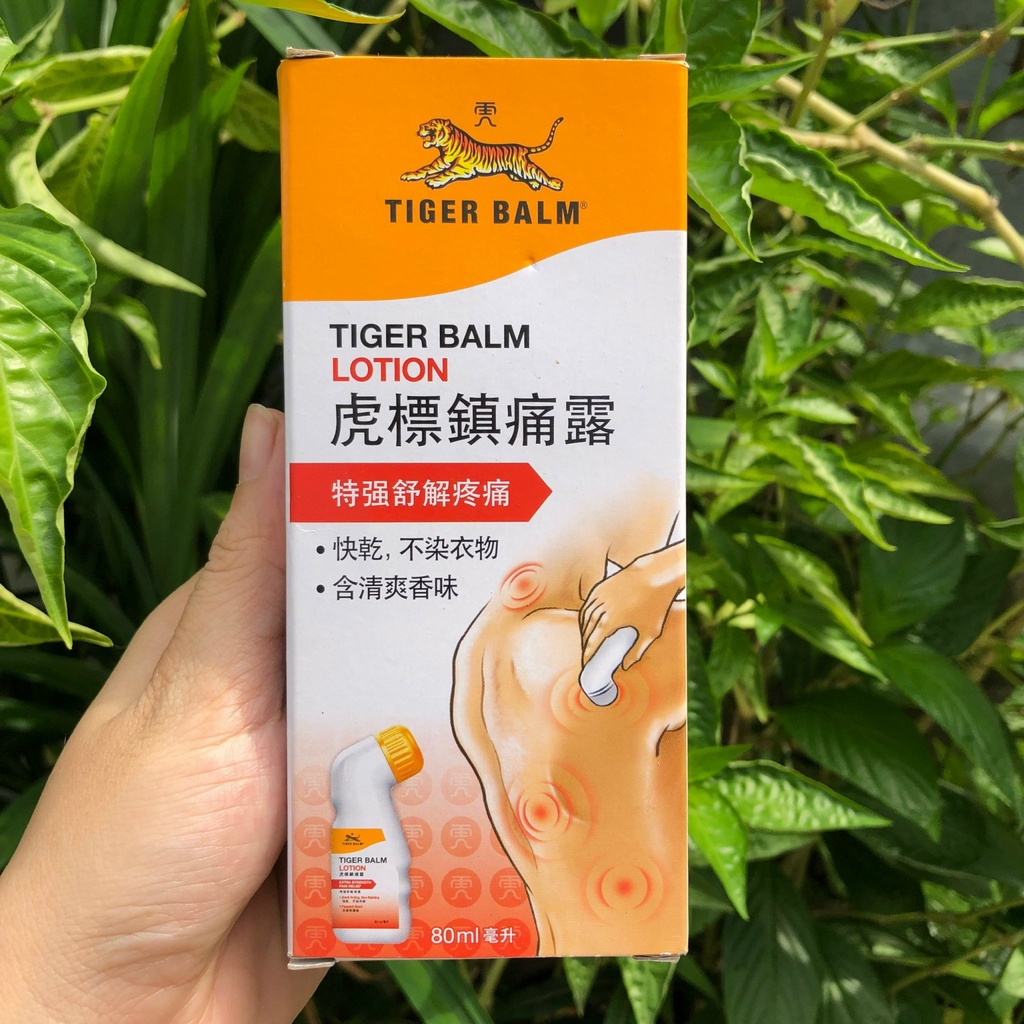 Dầu xoa bóp Tiger Balm Lotion Singapore 80ml