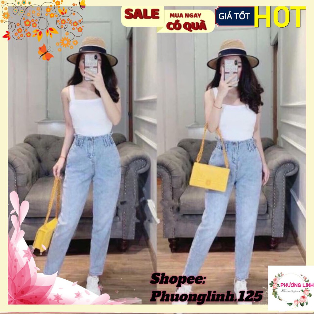 BÁN SỈ QUẦN JEAN BAGGY CẠP CHUN CO GIÃN | BigBuy360 - bigbuy360.vn