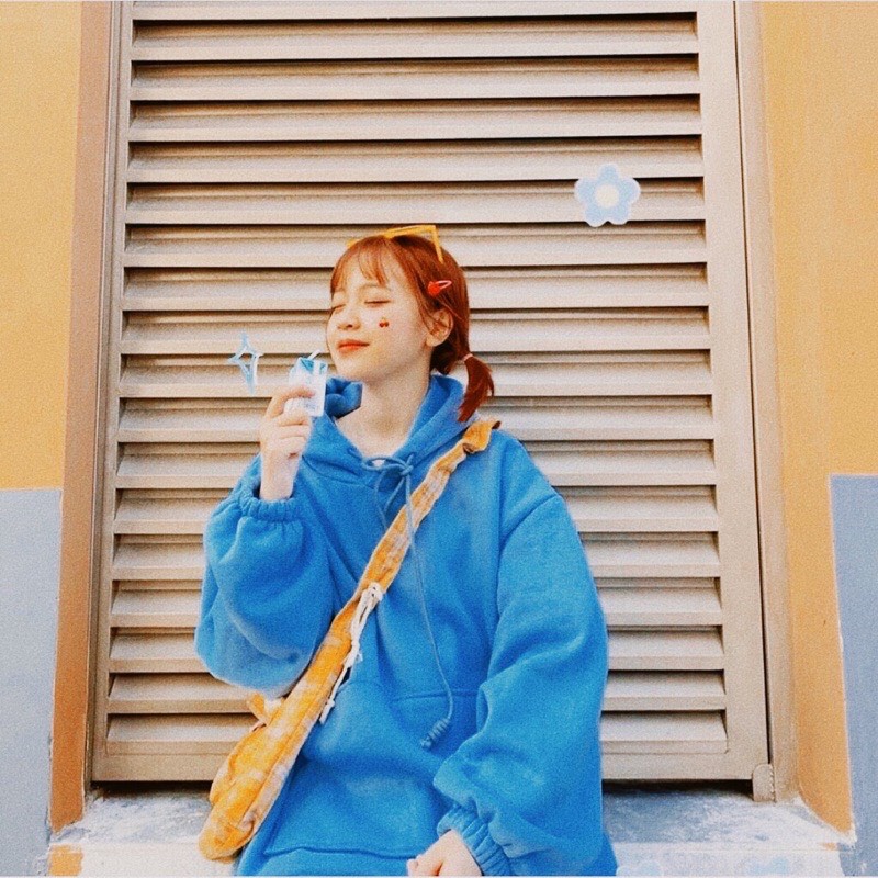 Áo hoodie đôi cho nam nữ unisex, áo hoodie màu trơn basic nhiều màu vải nỉ bông | BigBuy360 - bigbuy360.vn