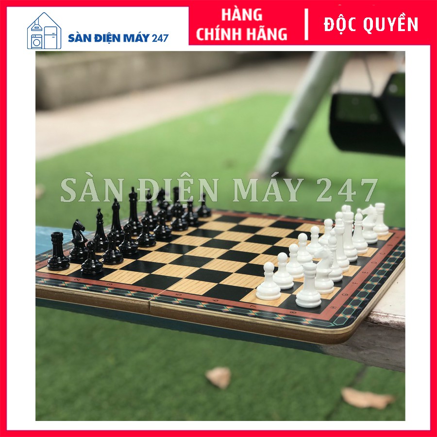 [FREESHIP] Bộ cờ vua V Square Chess (Bàn cờ gấp) URRA TOYS - Hàng thủ công 100%, Made in Vietnam