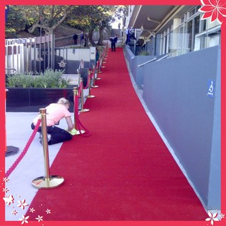 Thảm trải sàn sự kiện một màu đế mỏng chống cháy - Khổ ngang 2 mét Chất Lượng