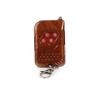 Tay phát 315mhz 4 kênh vỏ gỗ - tay phát rf315 4 nút - nthn