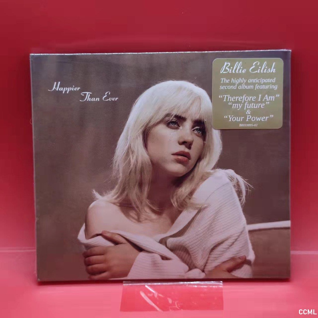 Đĩa cd album billie eilish Hạnh Phúc Hơn ever album cc0623