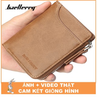 Bóp Ví Nam Ngắn Baellery Kiểu Quần JEAN Hàn Quốc 2019