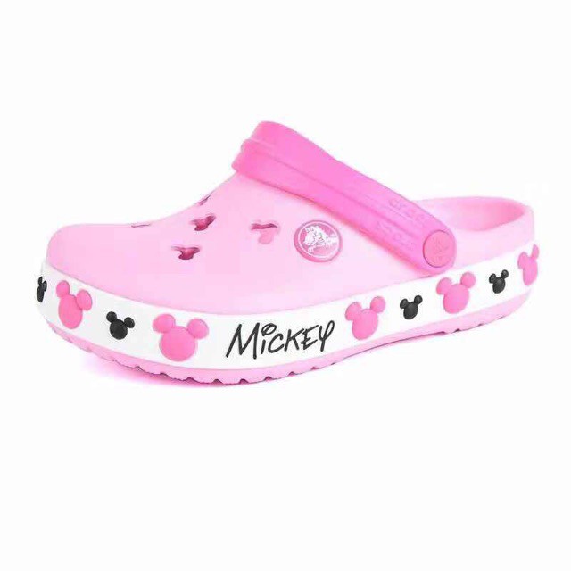 Sục mickey nhựa mềm có lỗ cho bé trai và bé gái