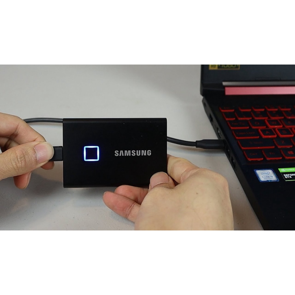 (NEW ) Ổ cứng di động  External SSD Samsung T7 Touch USB 3.2 Gen 2 - Samsung HOT | BigBuy360 - bigbuy360.vn