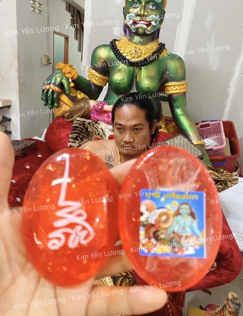 🎀 Xà Phòng Kích Lộc May Mắn Lersi Keng Cay Thái Lan 🎀