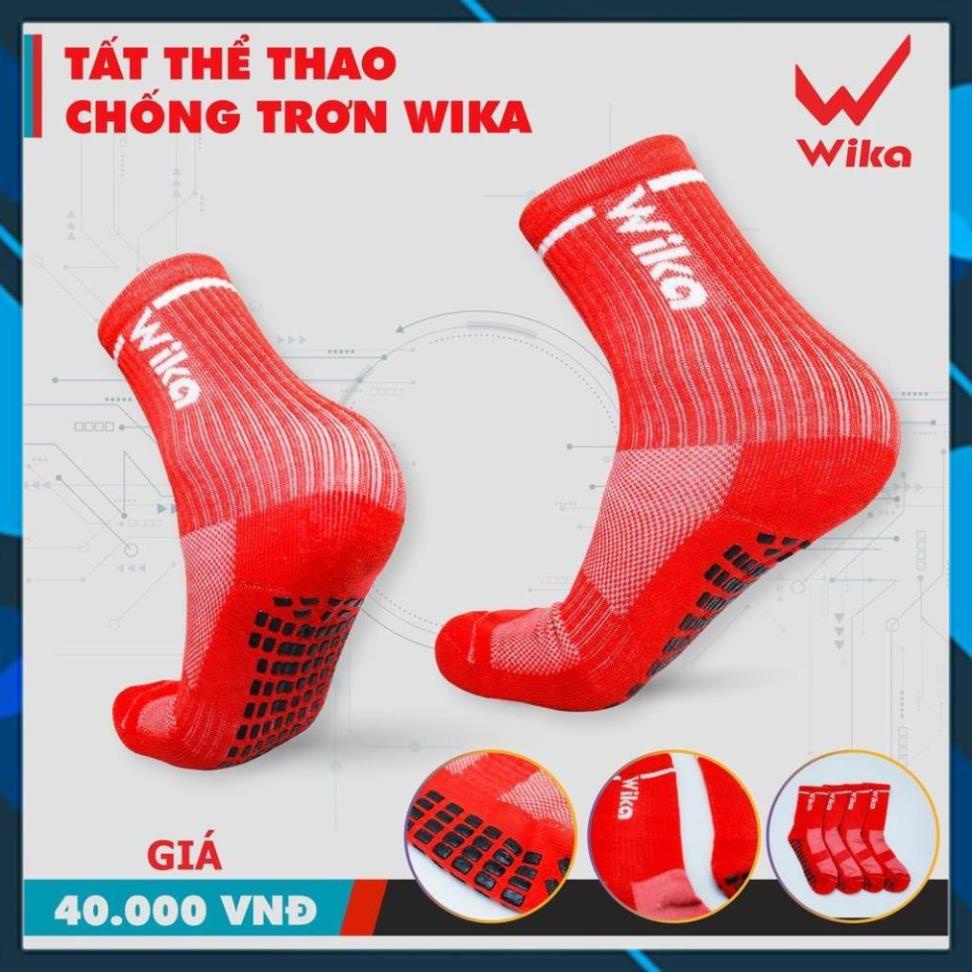 Tất chống trơn Wika, vớ chống trượt dành cho các môn thể thao, bóng đá, nhiều màu sắc, có bán sỉ.