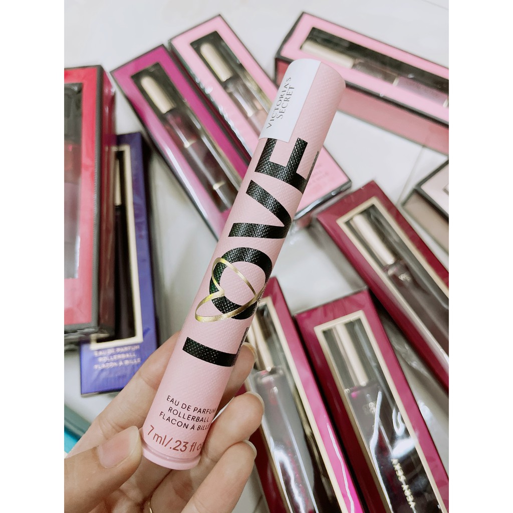 Nước hoa ống dạng lăn Victoria’s Secret 7ml.