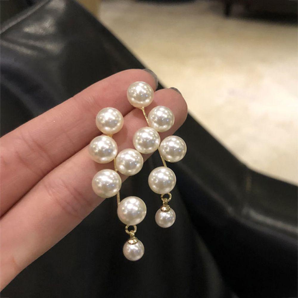 1 Đôi Bông Tai Hình Tua Rua Phong Cách Vintage Thanh Lịch Dành Cho Nữ