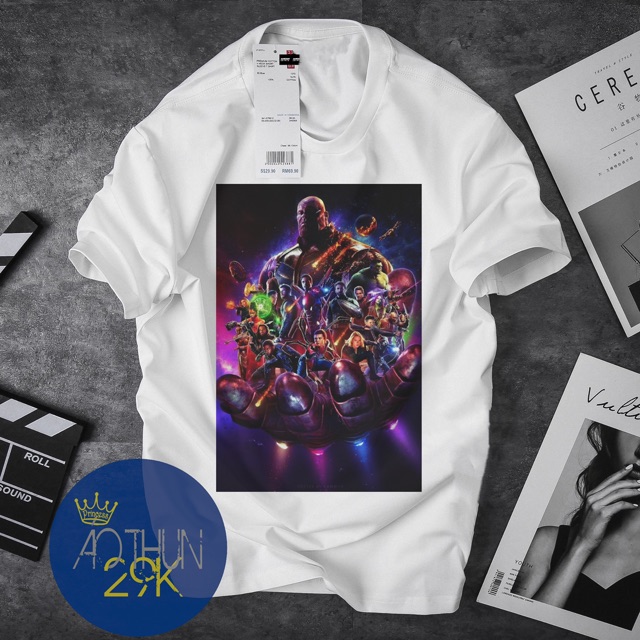 ALBUM 195 - ÁO THUN MARVEL AVENGER 9 PHIÊN BẢN ĐẸP