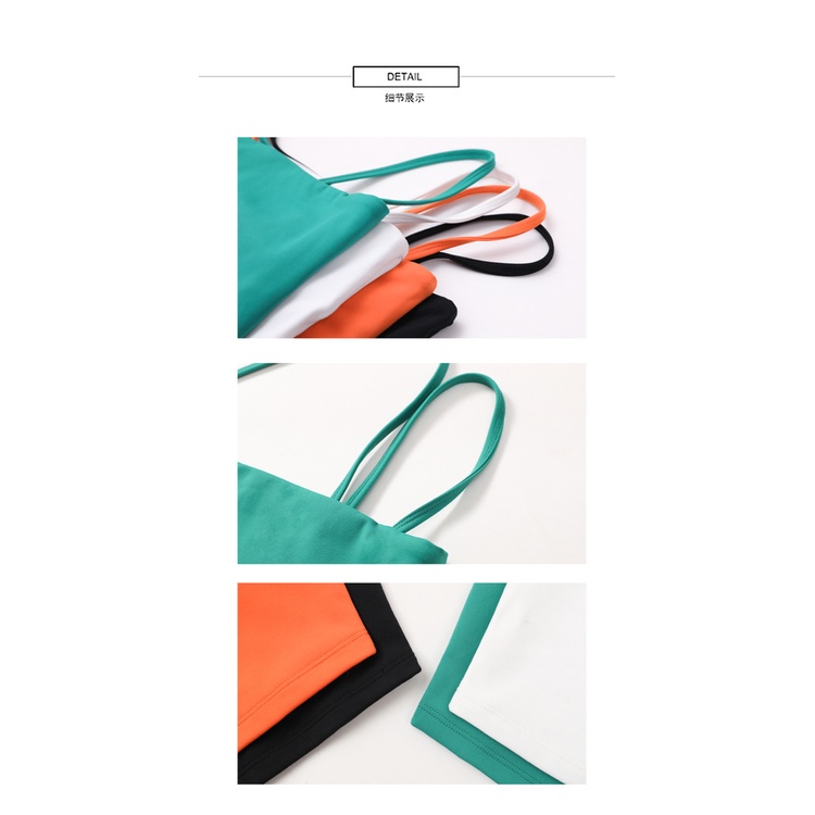 Áo thể thao ANRAN dây mảnh chống sốc tùy chọn màu sắc