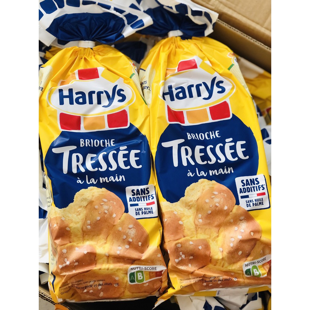 Bánh Mì Hoa Cúc Pháp Harrys Brioche 500G - loại ổ lớn - Date cập nhật thường xuyên