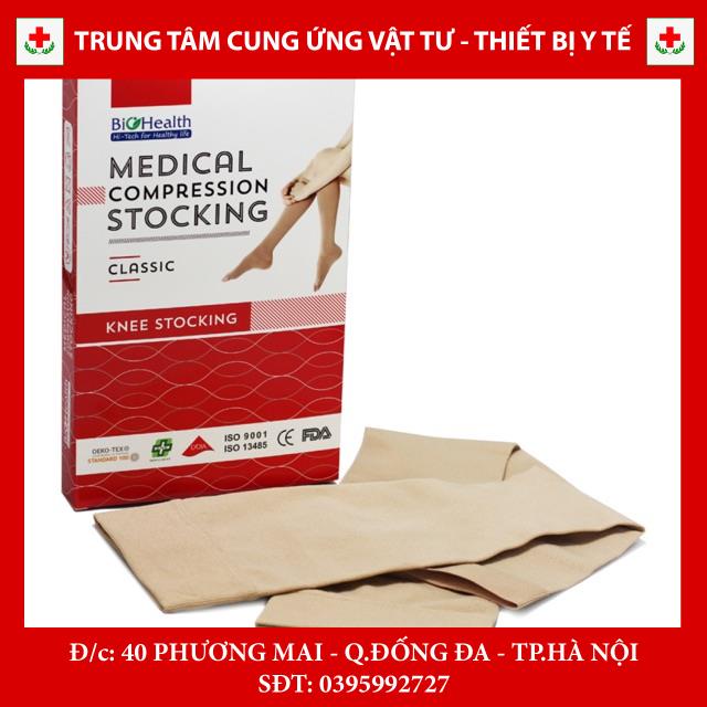 Vớ y khoa Biohealth ngăn ngừa và điều trị suy giãn tĩnh mạch bắp chân và đùi