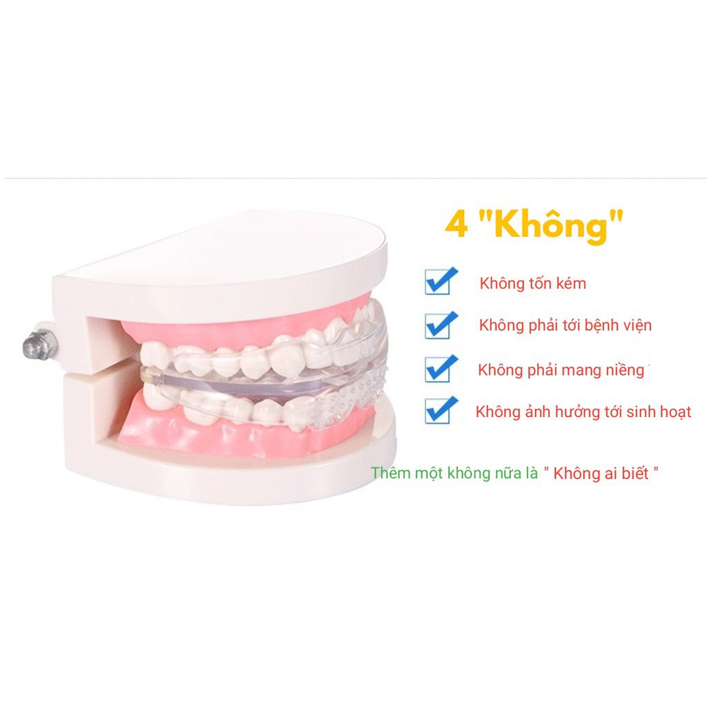 Miếng niềng răng silicon dessa DentalUSA - Hàng chính hãng