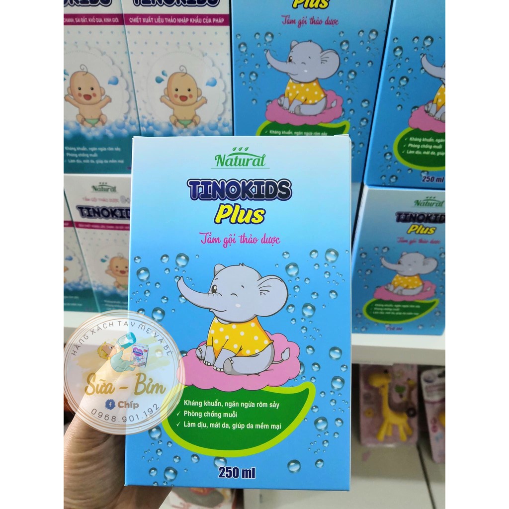 Sữa Tắm Tinokids Trị Rôm Sảy Chống Muỗi,